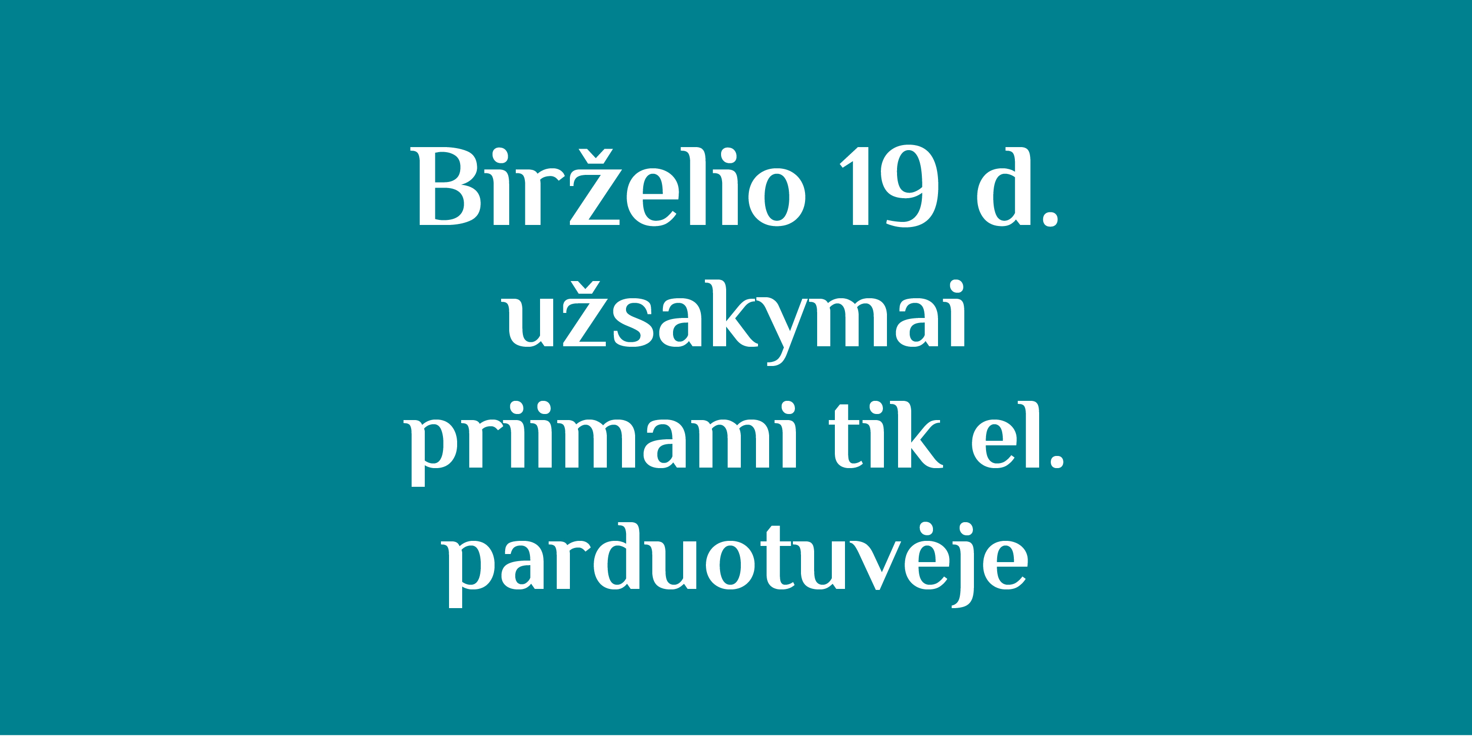 INFORMACIJA