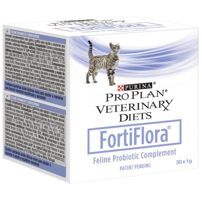 FORTIFLORA FELINE PROBIOTIC Enterococus fae 1gN30