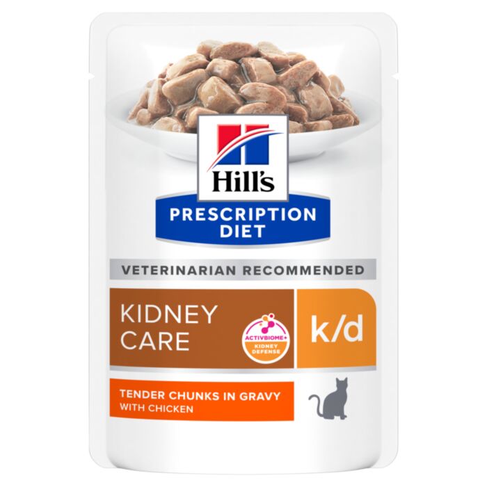 PD Feline k/d Chicken Pouch 12x85g /605664