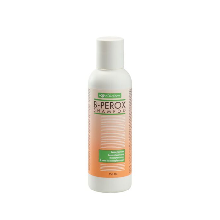 DIAFARM šampūnas BENZOYLPEROXIDE 150ml
