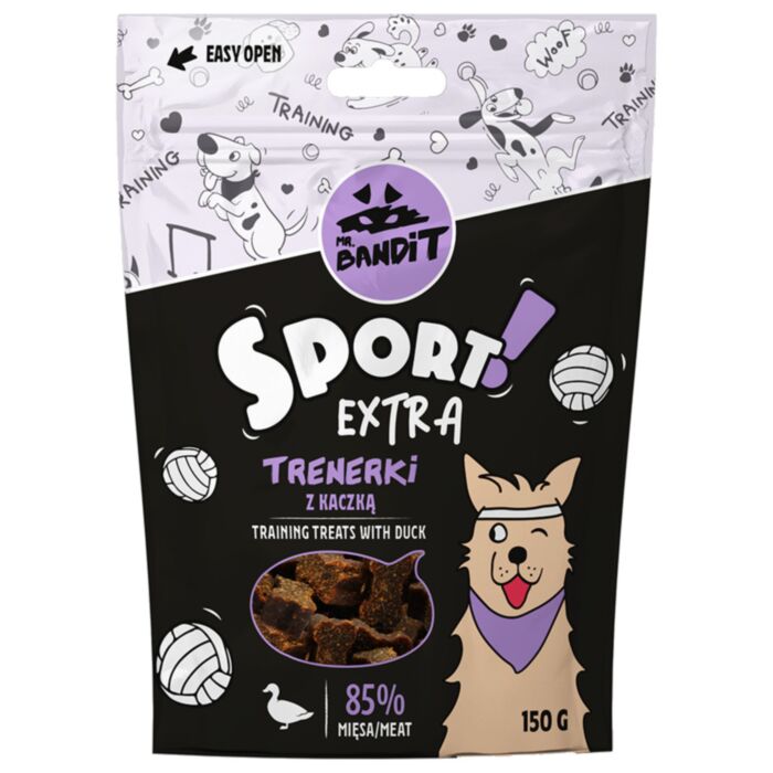 Mr. Bandit SPORT EXTRA treniruočių skanėstai su antiena 150 g