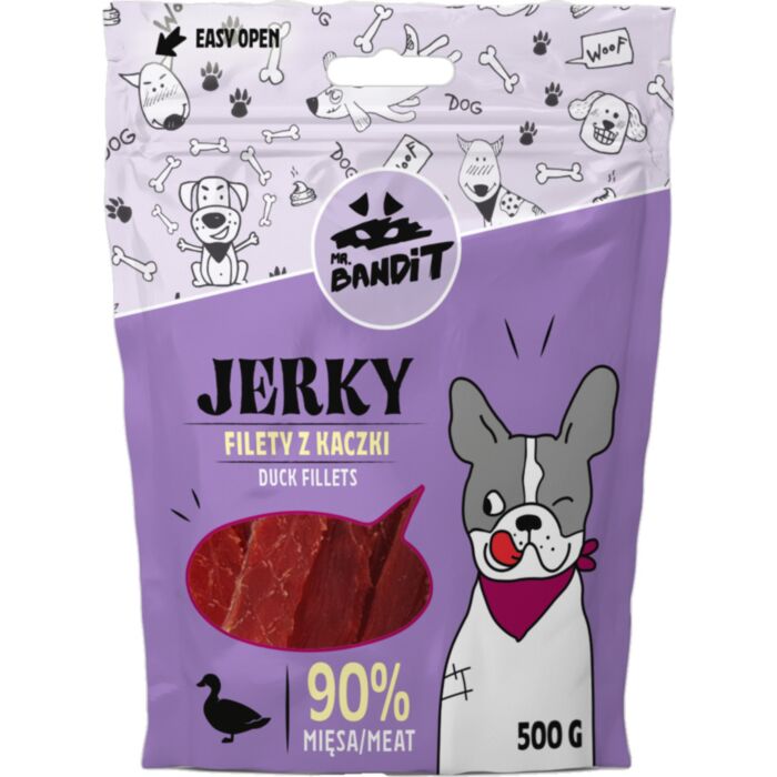 Mr. Bandit JERKY antienos file 500g