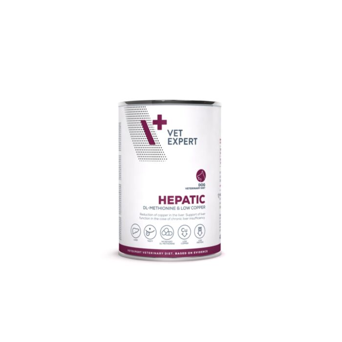 4T Vet. diet Hepatic dog 400g kons.