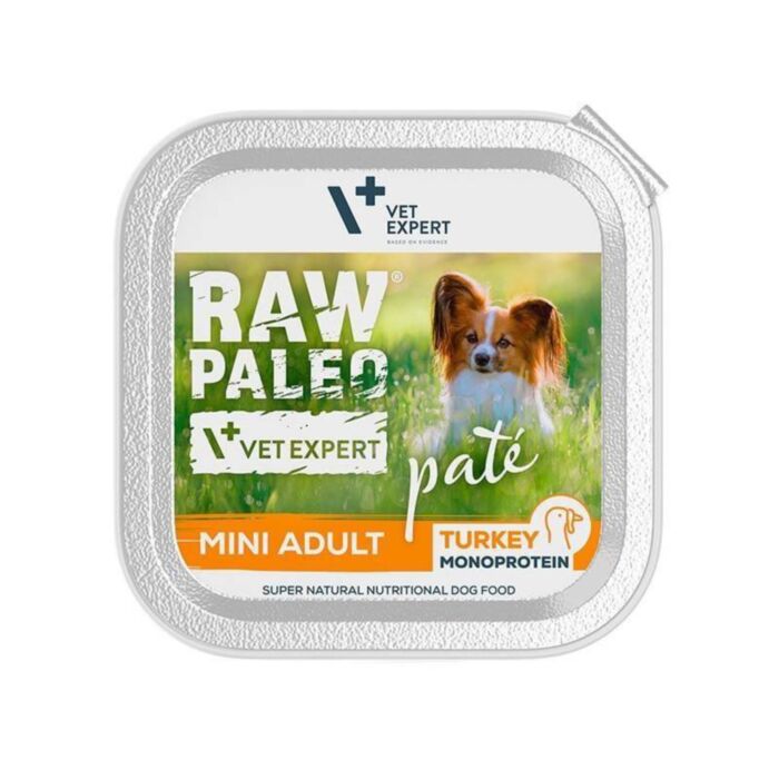 Raw Paleo Adult Mini Turkey paštetas 150g