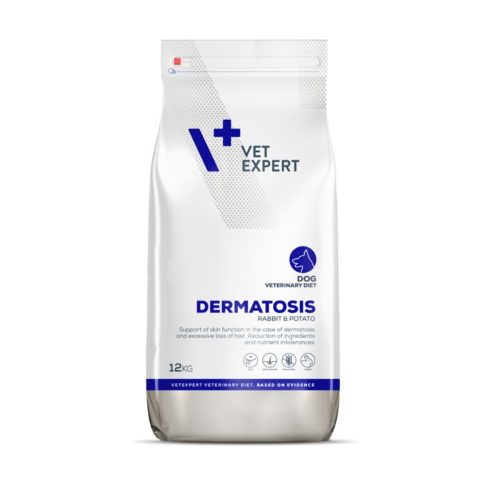 4T Vet. diet Dermatosis dog Rabbit&Potato 12kg