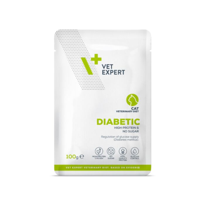 4T Vet. diet Diabetic cat 100g pouch