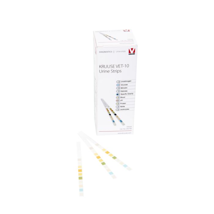 KRULAB V10 šlapimo testo juostelės 100vnt 290798