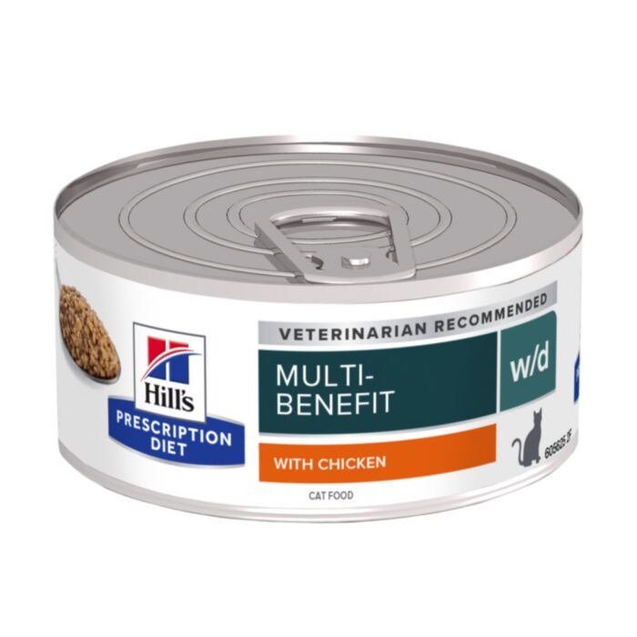 PD Feline w/d Minced Chk 156g kons. /605625