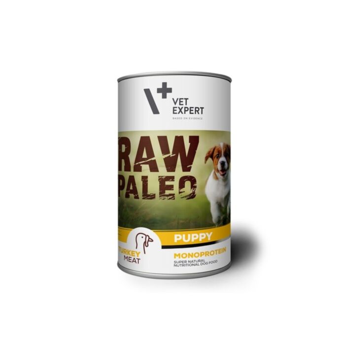 Raw Paleo Puppy Turkey kons. 400g
