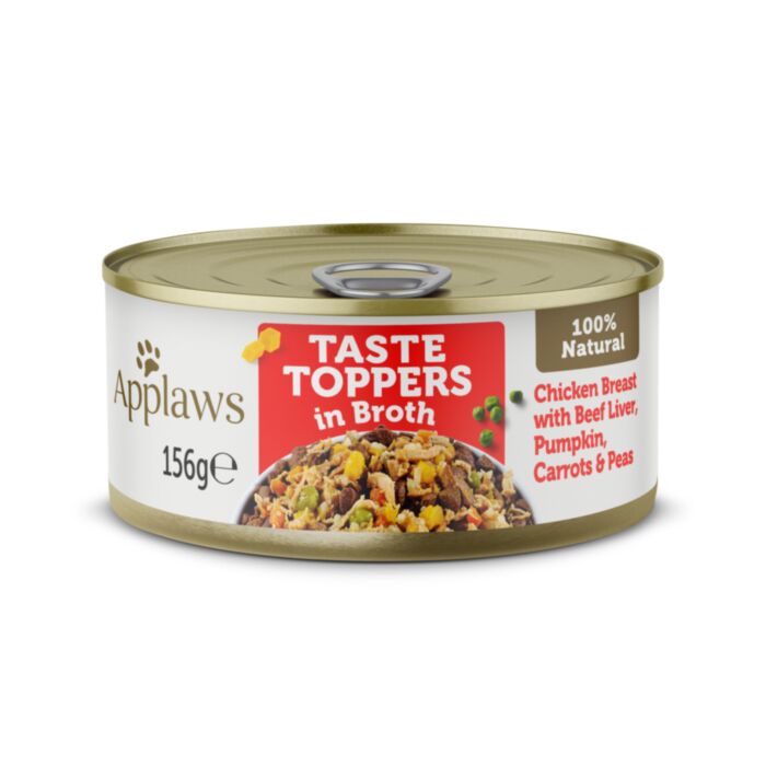 APPLAWS Dog Chicken,Beef Liver&Veget. kons. 156g
