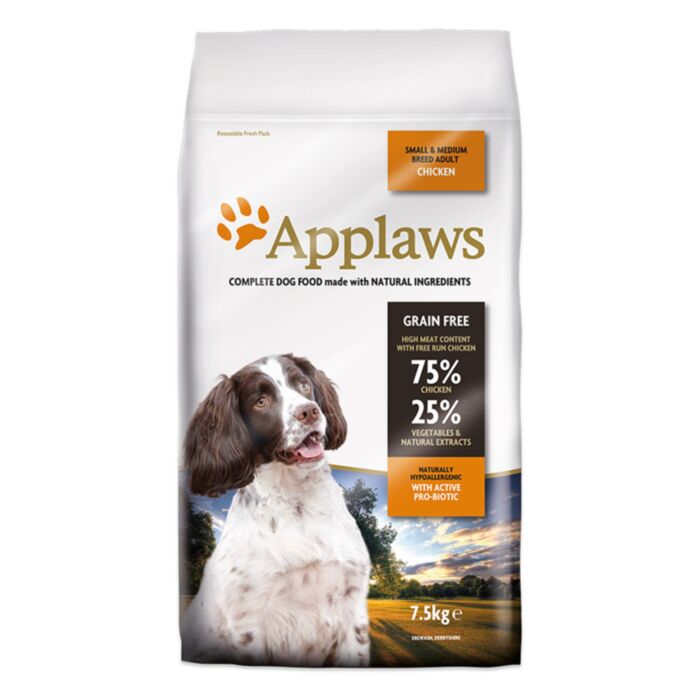 APPLAWS Dog Adult Small&Medium Chicken 7.5kg