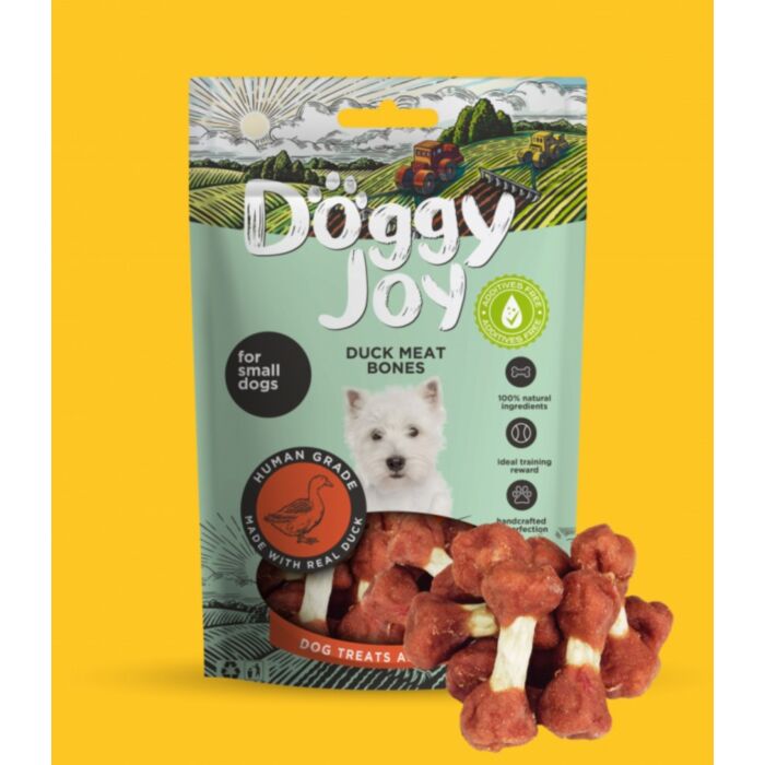 DOGGY JOY antien. mėsos kauliukai (maž.veisl.) 55g