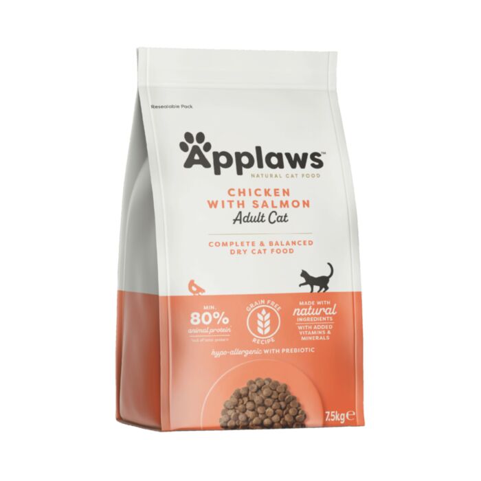 APPLAWS Cat Adult Chicken&Salmon 7.5kg