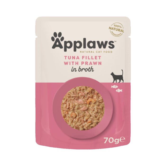 APPLAWS Cat Pouch Tuna& Prawn 70g