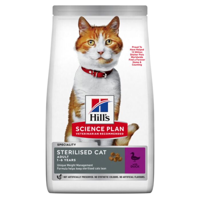 SP Feline Adult Sterilised Duck 1,5kg /607277