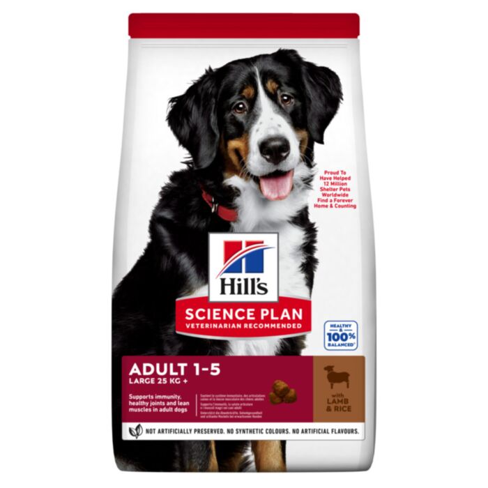 SP Canine Adult LgBreed Lamb & Rice 14kg /607638