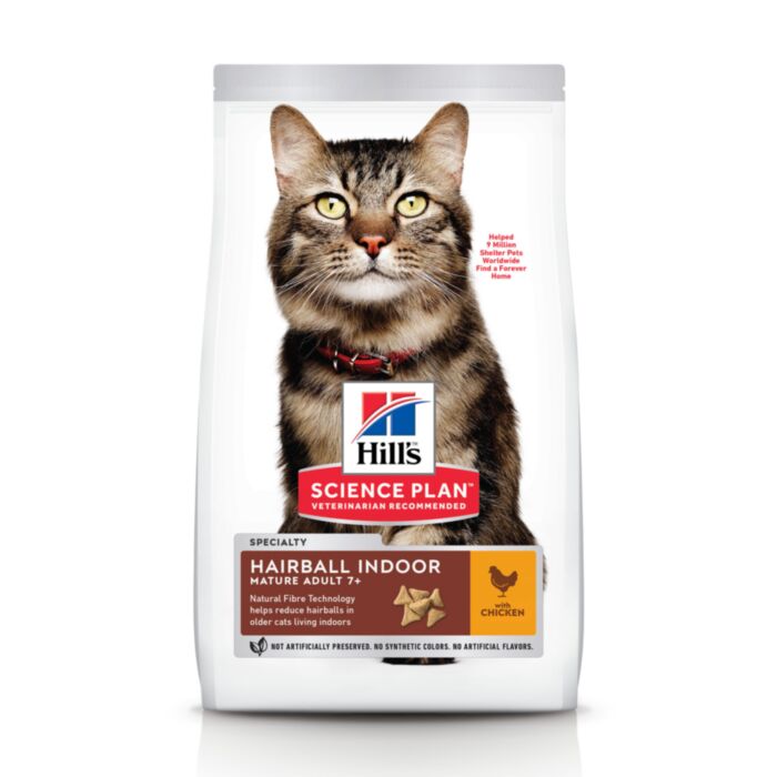 SP Feline Senior Hairball & Indoor Chicken 1,5kg /604490