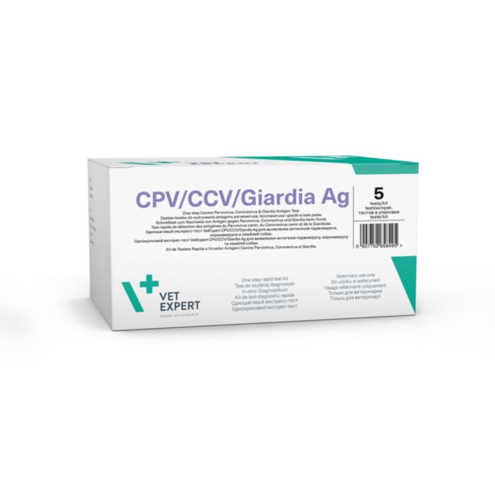 VetExpert Rapid Test CPV/CCV/Giardia Ag, N5