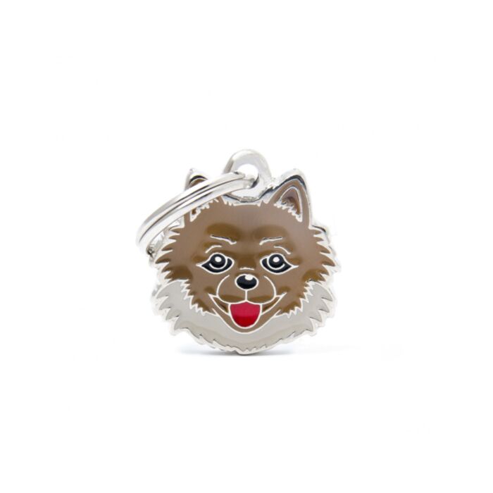 Graviruojamas medalionas-namin. gyvūnams Pomeranian