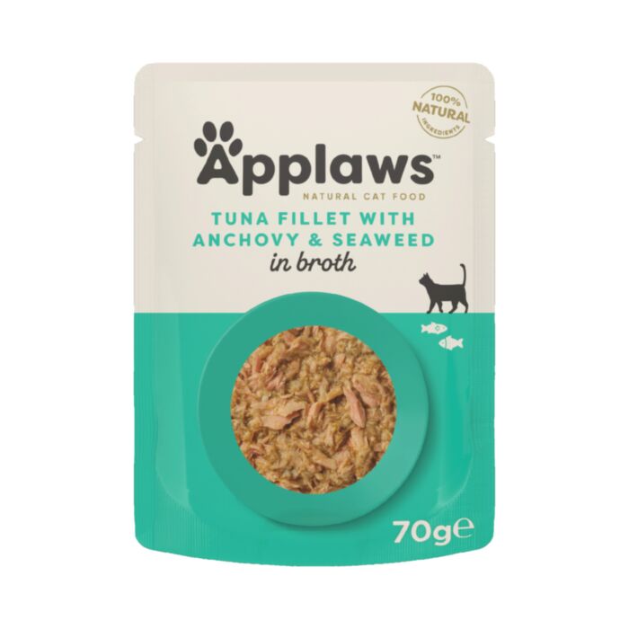 APPLAWS Cat Pouch Tuna&Anchovy 70g