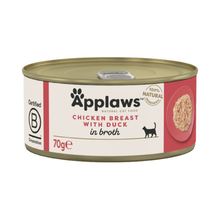 APPLAWS Cat Chicken&Duck kons. 70g