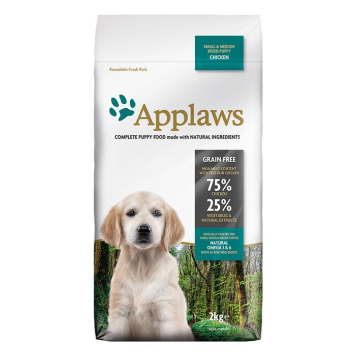 APPLAWS Dog Puppy Small&Medium Chicken 2kg