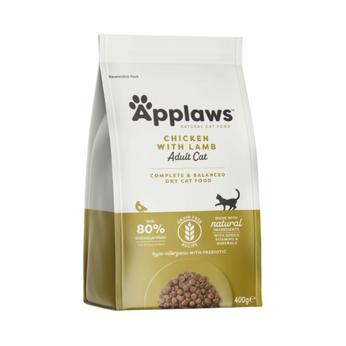 APPLAWS Cat Adult Chicken&Lamb 400g