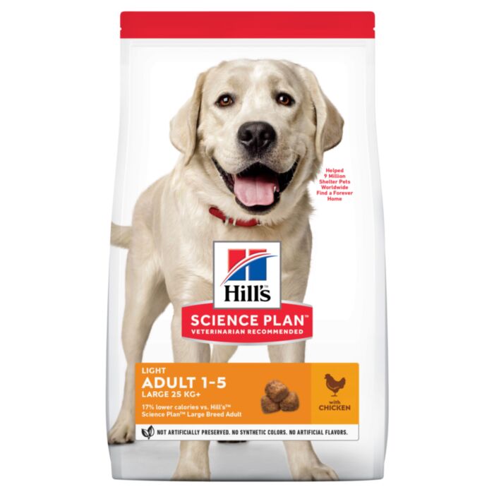 SP Canine Adult Light LgBreed Ckn 18kg ValPk /604312