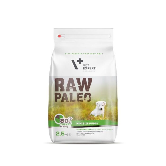 Raw Paleo Puppy Mini Turkey 2,5kg