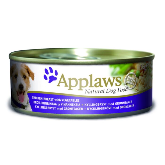 APPLAWS Dog Chicken&Vegetables kons. 156g