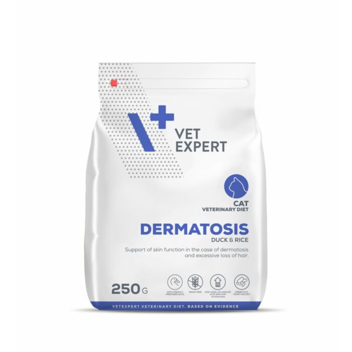 4T Vet. diet Dermatosis cat 250g