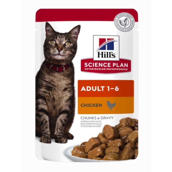 SP Feline Adult Chicken Pouch 12x85g / 607077
