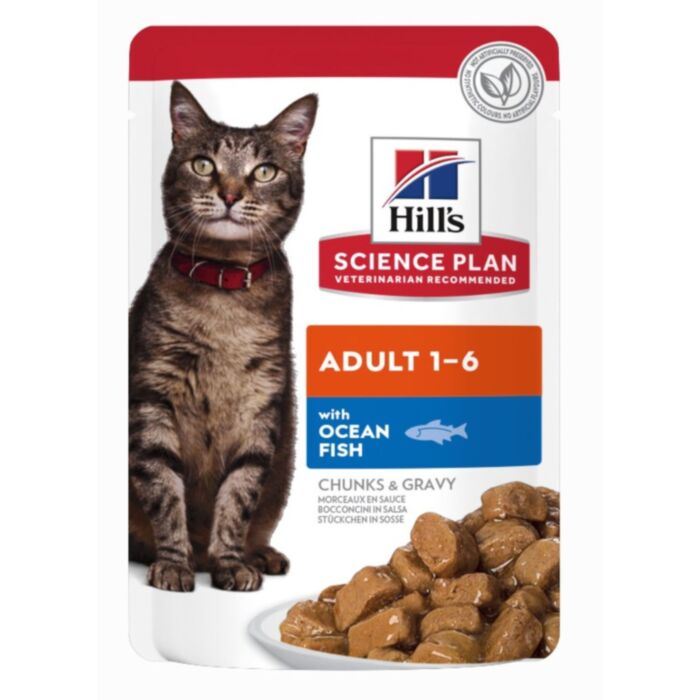 SP Feline Adult Ocean Fish Pouch 12x85g /607085