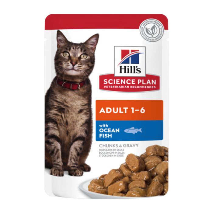 SP Feline Adult Ocean Fish Pouch 12x85g /607085
