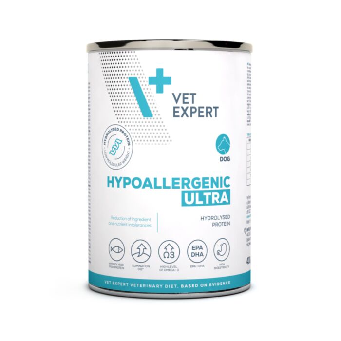 VetExpert Veterinary Diet Hypoallergenic Ultra Dog 400g