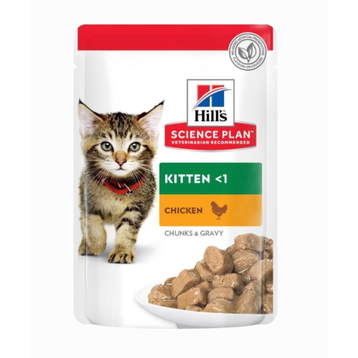SP Feline Kitten Chicken Pouch 12x85g /607086