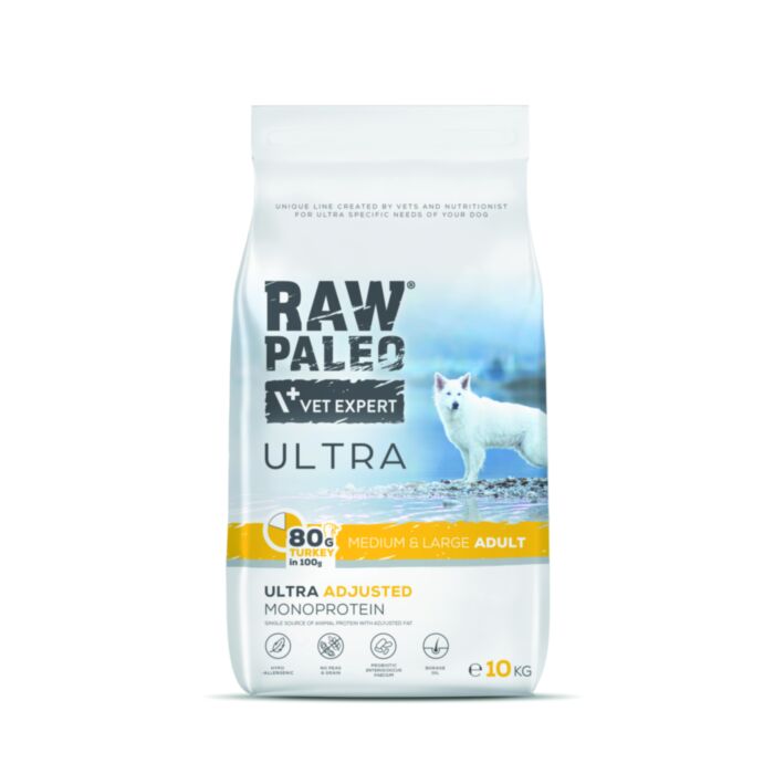 Raw Paleo Ultra Adult Medium&Large Turkey 10kg