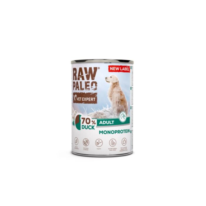 Raw Paleo Adult Duck kons. 400g