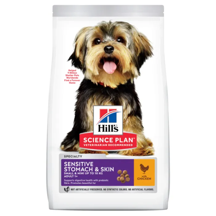 SP Canine Adult S&M SenSt&Sk Chicken 1,5kg /604247 produkto nuotrauka 1