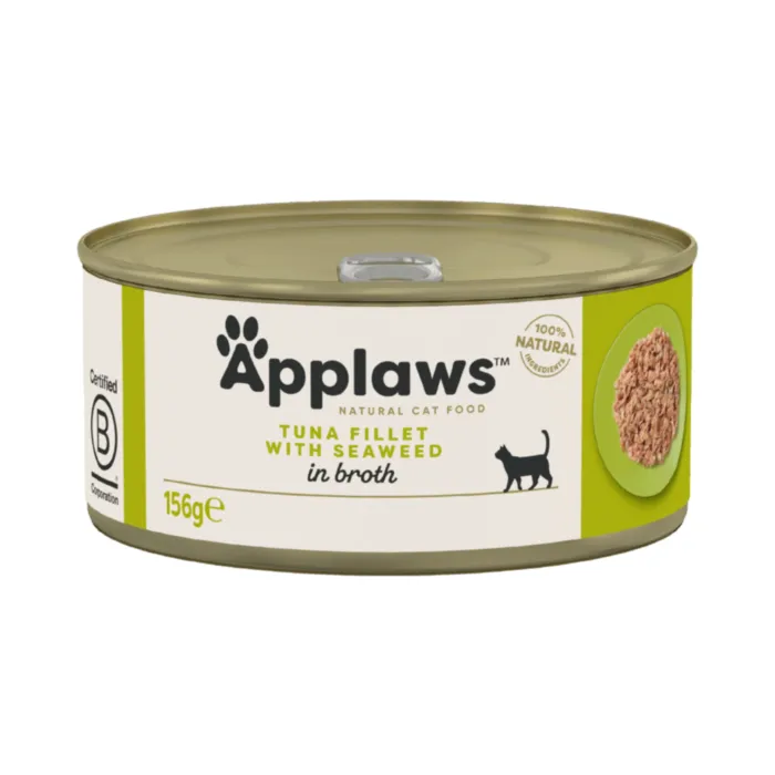 APPLAWS Cat Tuna&Seaweed kons. 156g produkto nuotrauka 1