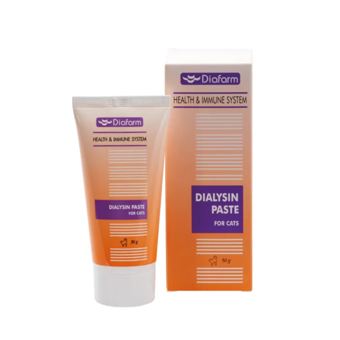 DIALYSIN PASTE katėms 50g produkto nuotrauka 1