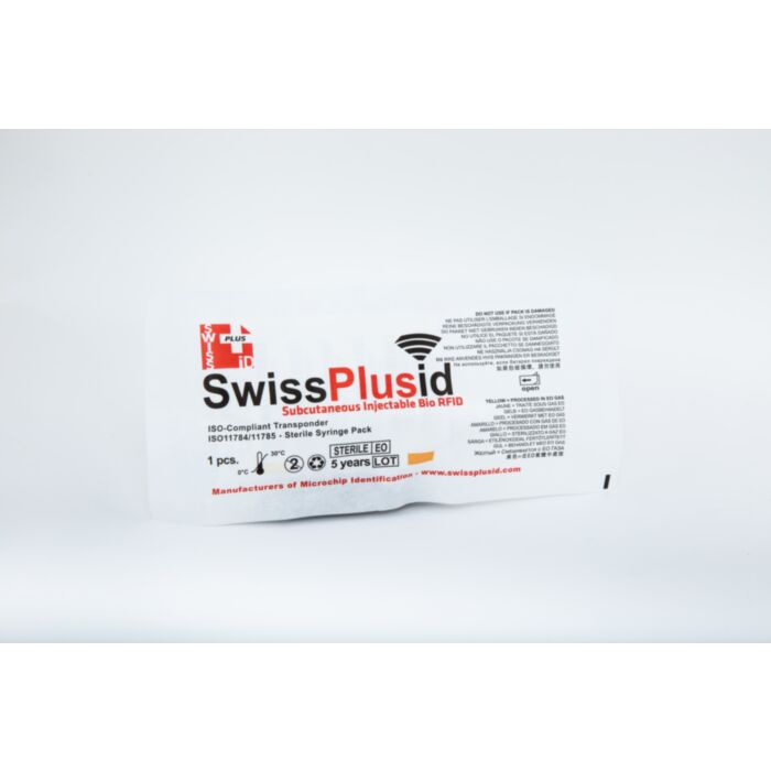 Gyvūnų identifikavimo siųst. 8x1.4mm SwissPlusID N1