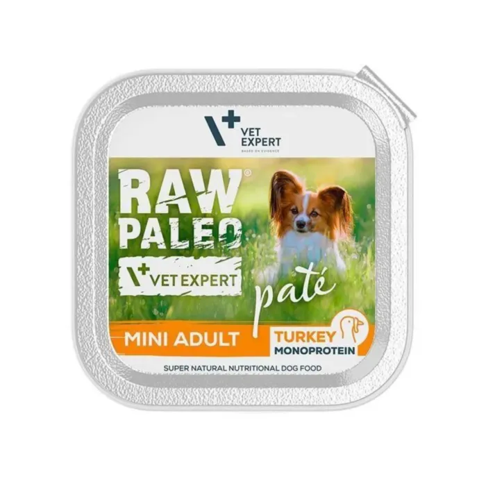 Raw Paleo Adult Mini Turkey paštetas 150g produkto nuotrauka 1