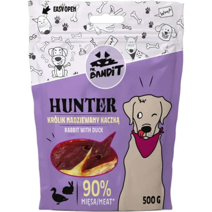 Mr. Bandit HUNTER triušių ausytės su antiena 500g produkto nuotrauka 1