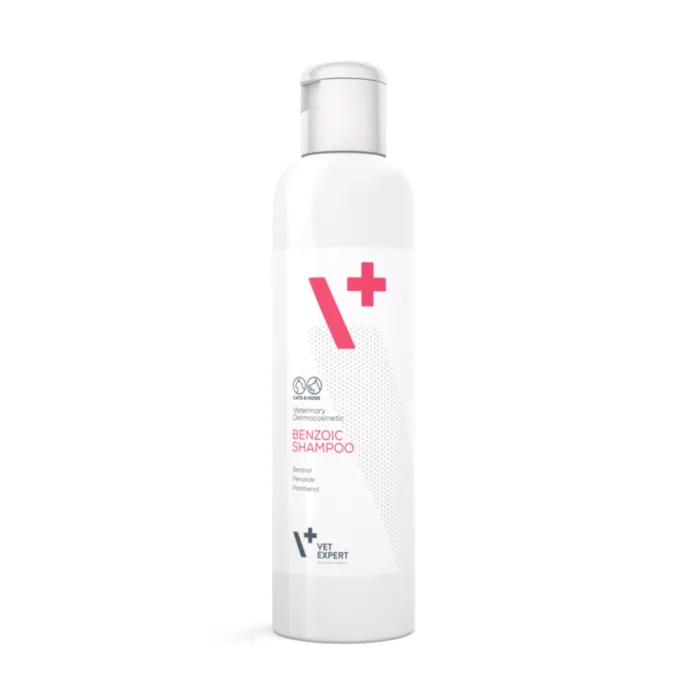 VetExpert šampūnas BENZOIC 250ml produkto nuotrauka 1
