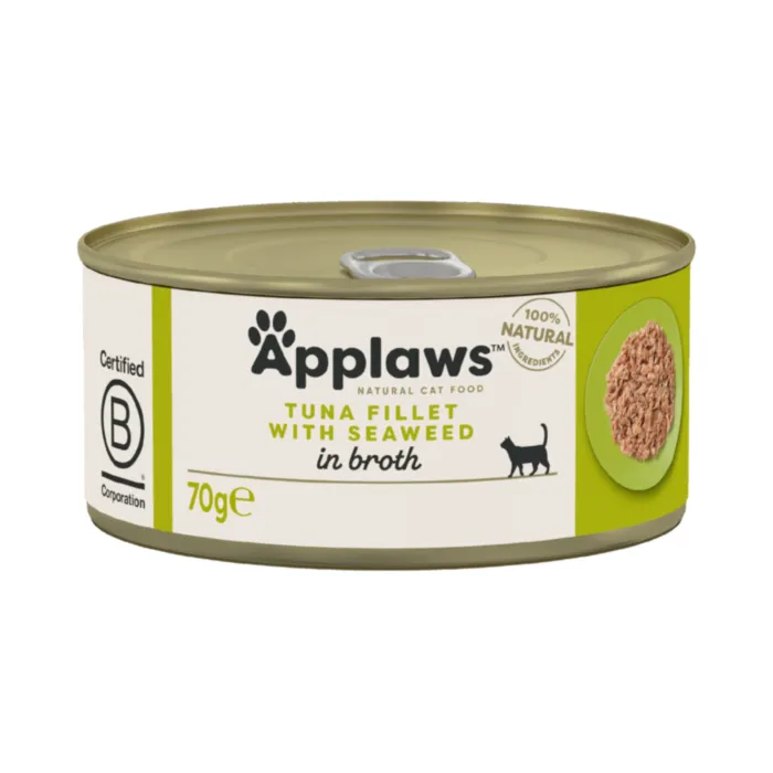 APPLAWS Cat Tuna&Seaweed kons. 70g produkto nuotrauka 1