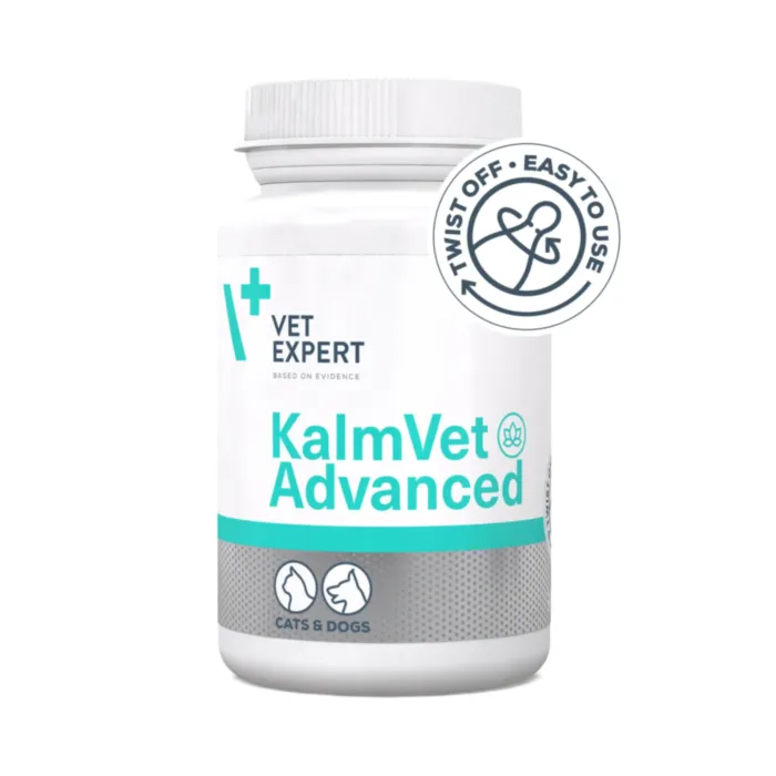 KALMVET ADVANCED Twist off, 60 kaps. produkto nuotrauka 1