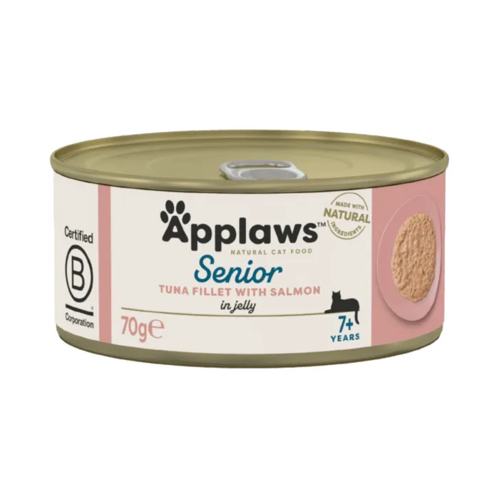 APPLAWS Cat Senior Tuna&Salmon jelly 70g produkto nuotrauka 1