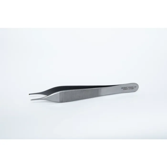 Adson audinių pincetas 1x2 dantytas švelnus 4.75” (12cm)VPZ22291-12 produkto nuotrauka 1