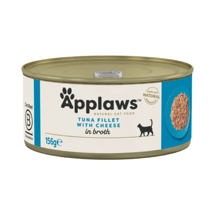 APPLAWS Cat Tuna Fillet&Cheese kons. 156g produkto nuotrauka 1